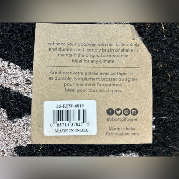 "GET THE PUCK OUT" Doormat / Heavy Duty - Picture 11 of 12